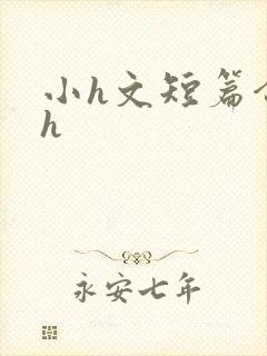 小h文短篇合集h封面