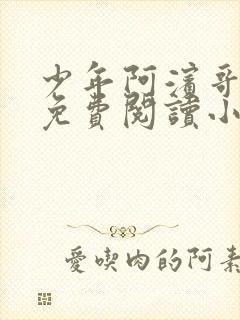 少年阿滨哥全文免费阅读小说