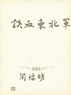 铁血东北军