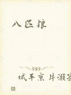 八匹狼封面