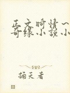 正文畸情～内裤奇缘小说小茹