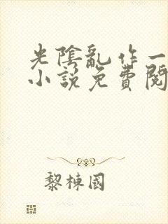 光阴乱作一团的小说免费阅读封面