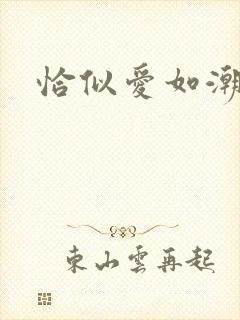 恰似爱如潮