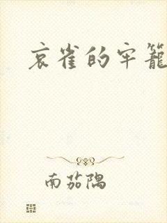 哀雀的牢笼