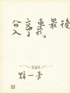 公交车最后一排入了我