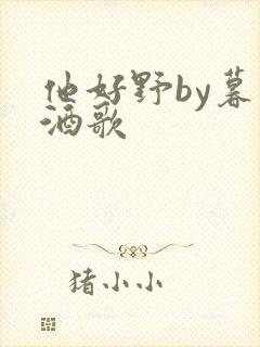 他好野by暮色酒歌