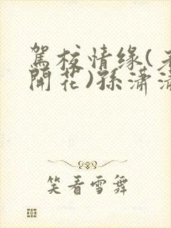 驾校情缘(老树开花)孙潇潇笔趣阁