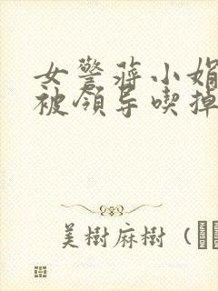 女警蒋小娟的奶被领导吃掉了