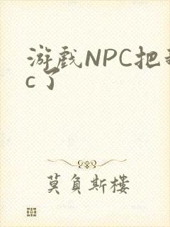 游戏NPC把我c了