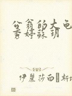 公翁的大龟挺进秀婷苏玥