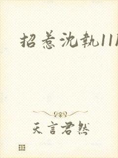 招惹沈执11h