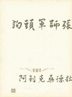 狗头军师张