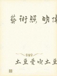 艺术照 明伟