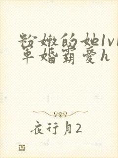 粉嫩的她1v1军婚霸爱h封面