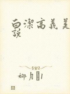 白洁高义美红小说