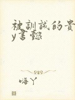 被训诫的贵妃by书懿