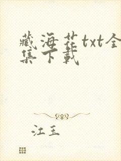 藏海花txt全集下载