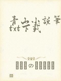 青山小说笔趣阁txt下载