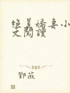 绝美娇妻小说全文阅读