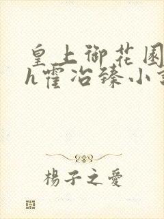皇上御花园hlh霍冶臻小说