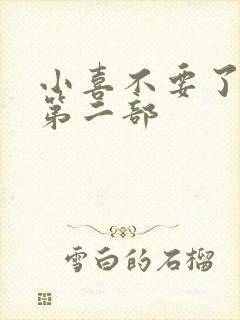 小喜不要了好大第二部