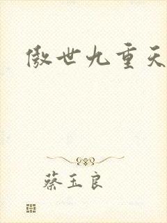 傲世九重天小说
