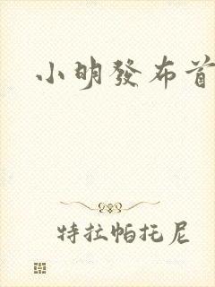 小明发布首页