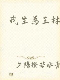 我生为王林北
