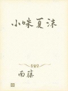 小咪夏沫