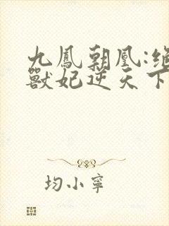 九凤朝凰:绝色兽妃逆天下