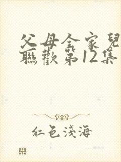父母全家儿女大联欢第12集