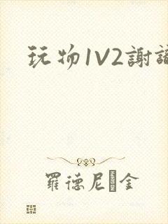 玩物1V2谢识封面