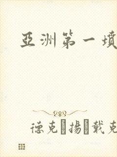 亚洲第一坟