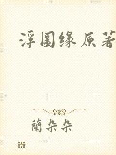 浮图缘原著小说