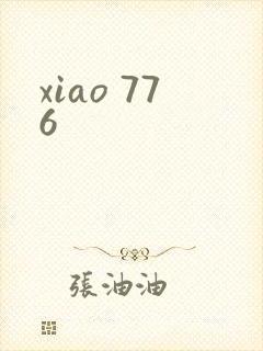 xiao 776封面