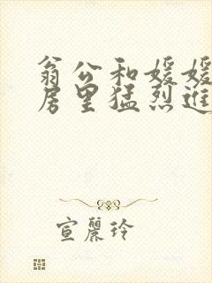 翁公和媛媛在厨房里猛烈进出