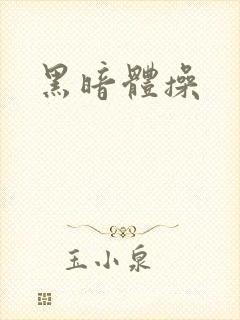 黑暗体操封面