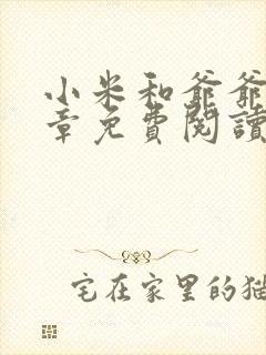 小米和爷爷第三章免费阅读