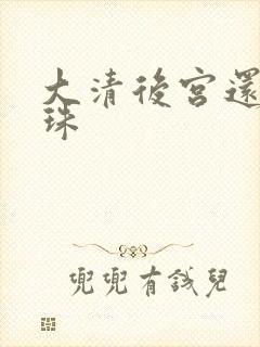 大清后宫还君明珠