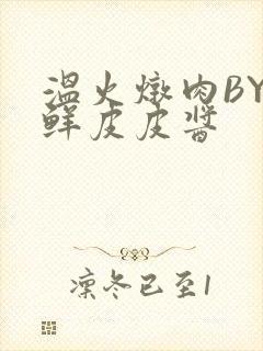 温火炖肉BY海鲜皮皮酱