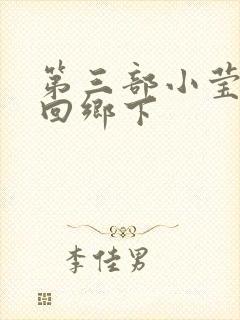 第三部小莹乱翁回乡下封面