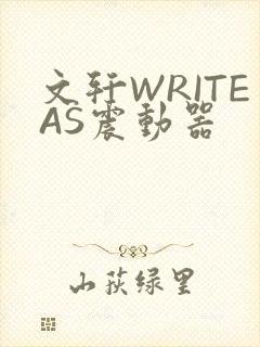 文轩WRITEAS震动器