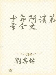 少年阿滨第13章全文