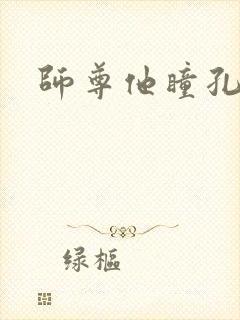 师尊他瞳孔地震封面