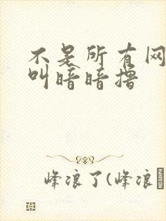 不是所有网站都叫暗暗撸