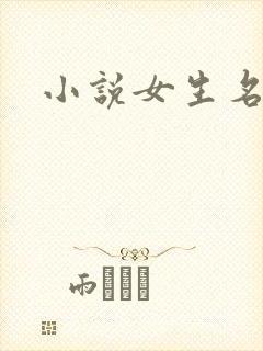 小说女生名字