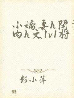 小娇妻h开荤粗肉h文1v1将军封面