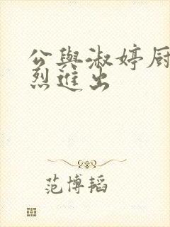 公与淑婷厨房猛烈进出封面