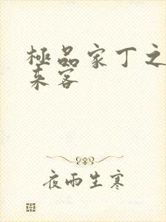 极品家丁之远方来客封面