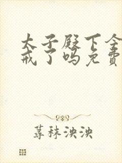 太子殿下今天破戒了吗免费阅读封面